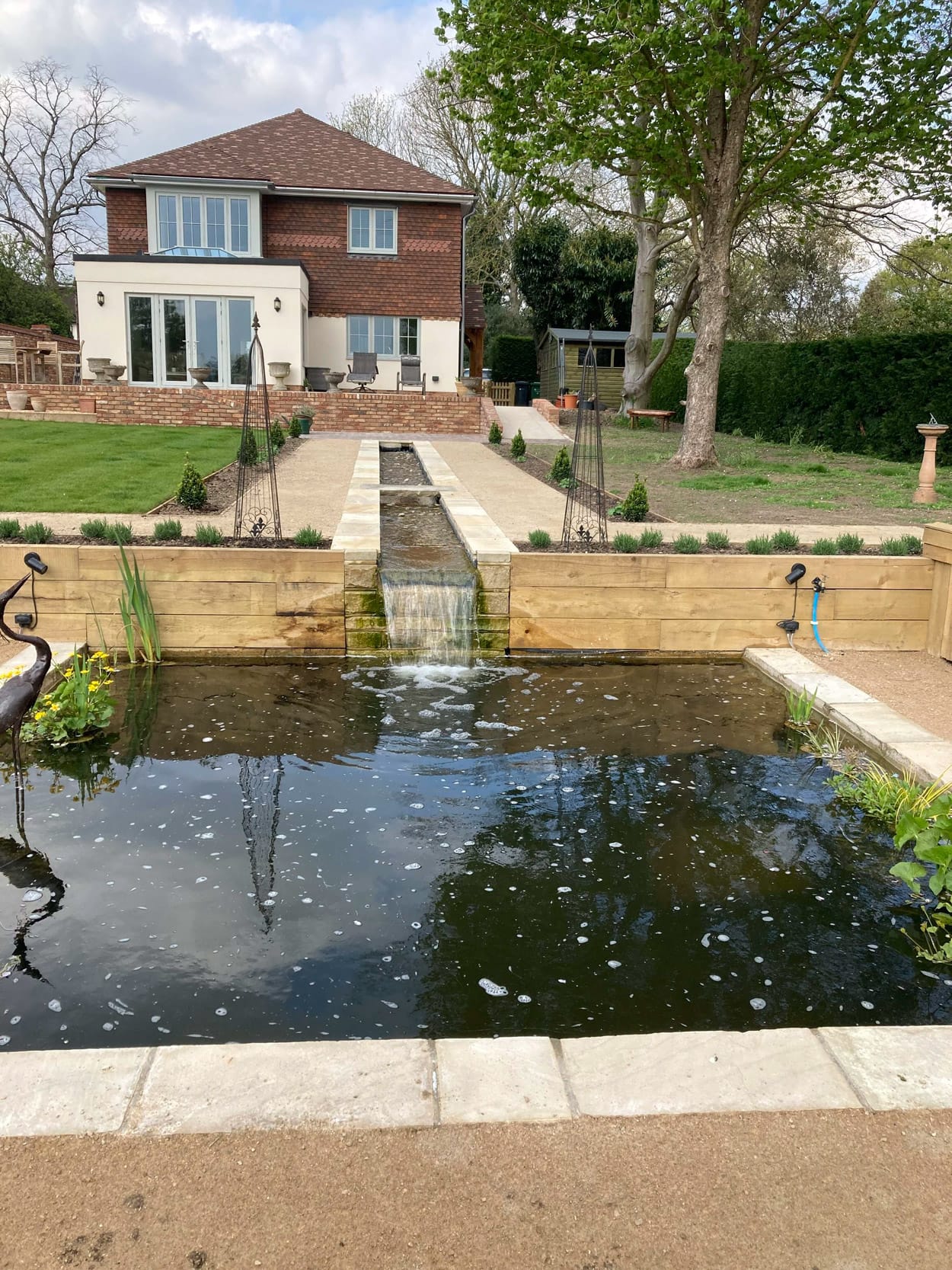 A Tranquil Rill and Wildflower Meadow