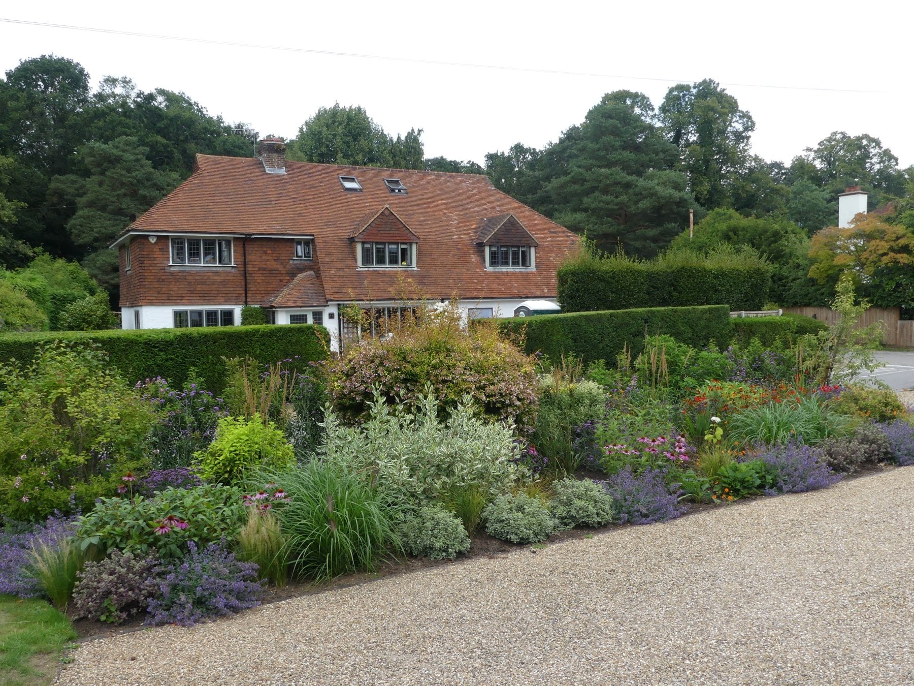 Colourful Planting Design in Bloom